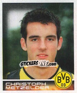 Sticker Christoph Metzelder - German Football Bundesliga 2000-2001 n. 122 - Panini