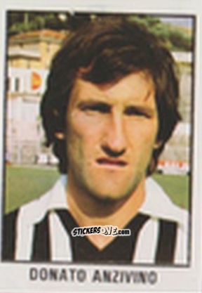 Figurina Donato Anzivino - Calcio Flash 1981 n. 3 - Edizioni Flash