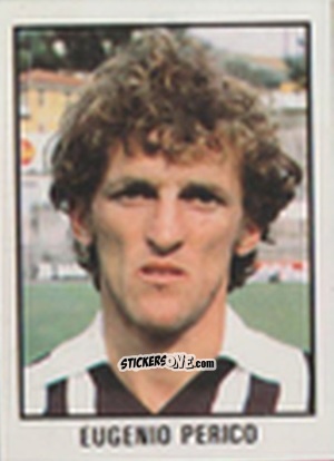 Sticker Eugenio Perico - Calcio Flash 1981 n. 8 - Edizioni Flash
