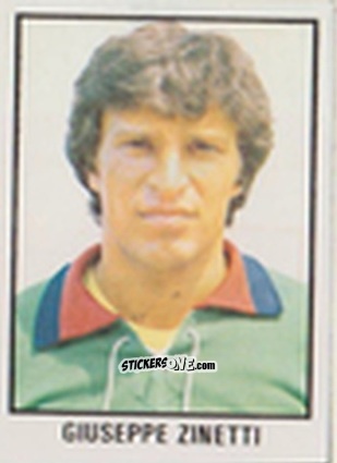 Figurina Giuseppe Zinetti - Calcio Flash 1981 n. 31 - Edizioni Flash