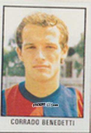 Figurina Corrado Benedetti - Calcio Flash 1981 n. 36 - Edizioni Flash