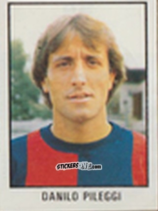 Cromo Danilo Pileggi - Calcio Flash 1981 n. 42 - Edizioni Flash