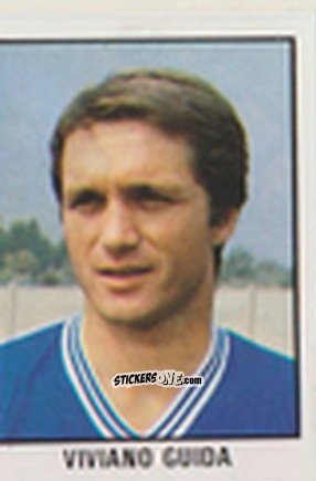 Sticker Viviano Guida - Calcio Flash 1981 n. 51 - Edizioni Flash