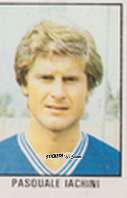 Cromo Pasquale Iachini - Calcio Flash 1981 n. 56 - Edizioni Flash