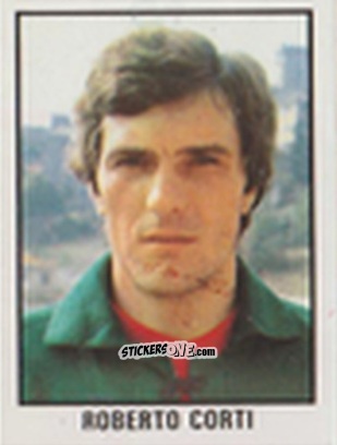 Figurina Roberto Corti - Calcio Flash 1981 n. 61 - Edizioni Flash