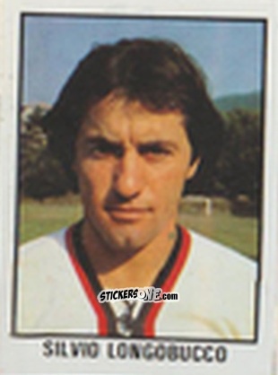 Cromo Silvio Longobucco - Calcio Flash 1981 n. 64 - Edizioni Flash