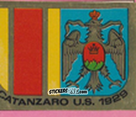 Figurina Scudetto Catanzaro - Calcio Flash 1981 n. SC8 - Edizioni Flash
