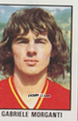 Figurina Gabriele Morganti - Calcio Flash 1981 n. 81 - Edizioni Flash