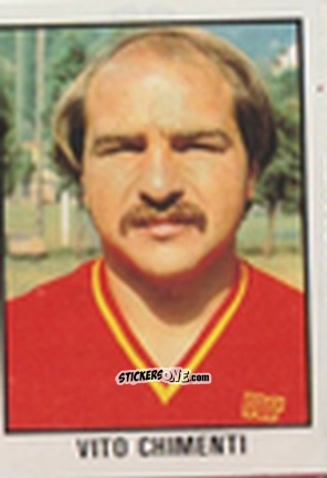 Sticker Vito Chimenti - Calcio Flash 1981 n. 89 - Edizioni Flash