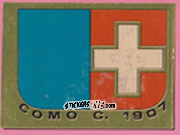 Cromo Scudetto Como - Calcio Flash 1981 n. SC9 - Edizioni Flash