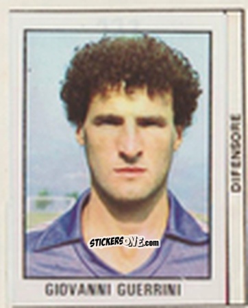 Figurina Giovanni Guerrini - Calcio Flash 1981 n. 111 - Edizioni Flash
