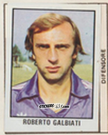 Figurina Roberto Galbiati - Calcio Flash 1981 n. 112 - Edizioni Flash