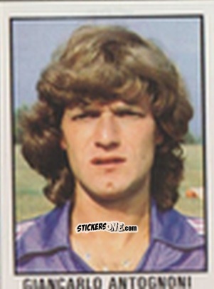 Cromo Giancarlo Antognoni - Calcio Flash 1981 n. 117 - Edizioni Flash
