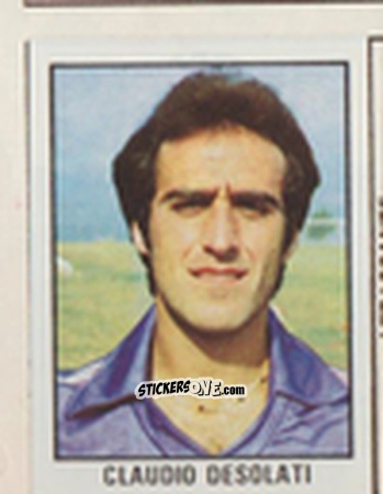 Cromo Claudio Desolati - Calcio Flash 1981 n. 118 - Edizioni Flash