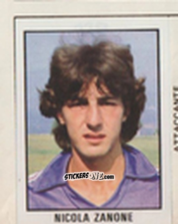 Cromo Nicola Zanone - Calcio Flash 1981 n. 119 - Edizioni Flash