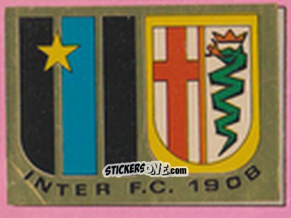 Sticker Scudetto Inter - Calcio Flash 1981 n. SC11 - Edizioni Flash