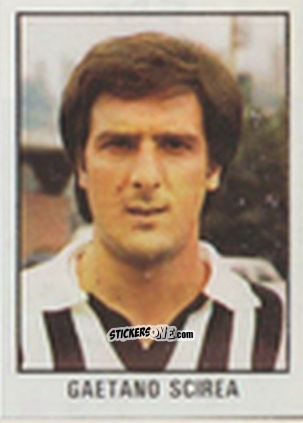 Cromo Gaetano Scirea - Calcio Flash 1981 n. 142 - Edizioni Flash