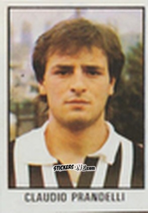 Cromo Claudio Prandelli - Calcio Flash 1981 n. 143 - Edizioni Flash