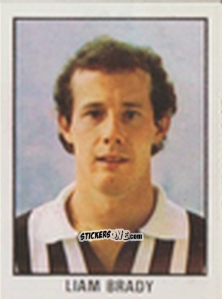 Figurina Liam Brady - Calcio Flash 1981 n. 146 - Edizioni Flash