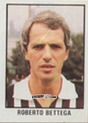 Figurina Roberto Bettega - Calcio Flash 1981 n. 150 - Edizioni Flash