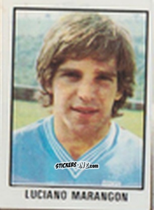 Figurina Luciano Marangon - Calcio Flash 1981 n. 154 - Edizioni Flash