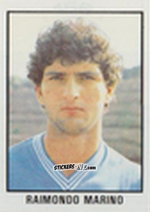 Figurina Raimondo Marino - Calcio Flash 1981 n. 156 - Edizioni Flash