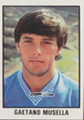 Sticker Gaetano Musella - Calcio Flash 1981 n. 160 - Edizioni Flash
