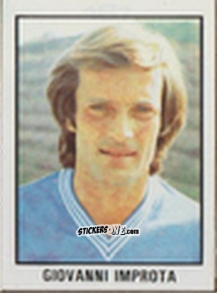 Cromo Giovanni Improta - Calcio Flash 1981 n. 161 - Edizioni Flash