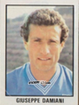 Cromo Giuseppe Damiani - Calcio Flash 1981 n. 162 - Edizioni Flash