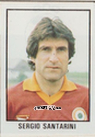 Sticker Sergio Santarini - Calcio Flash 1981 n. 200 - Edizioni Flash