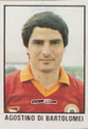 Figurina Agostino Di Bartolomei - Calcio Flash 1981 n. 206 - Edizioni Flash
