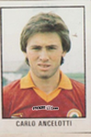 Sticker Carlo Ancelotti - Calcio Flash 1981 n. 209 - Edizioni Flash