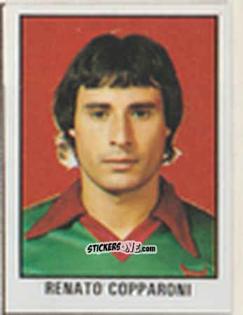 Figurina Renato Copparoni - Calcio Flash 1981 n. 212 - Edizioni Flash