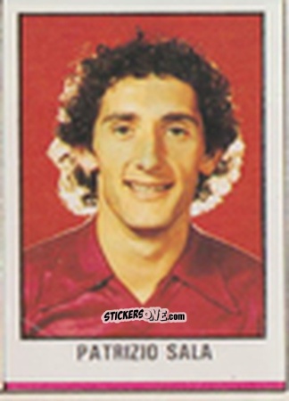Sticker Patrizio Sala - Calcio Flash 1981 n. 218 - Edizioni Flash