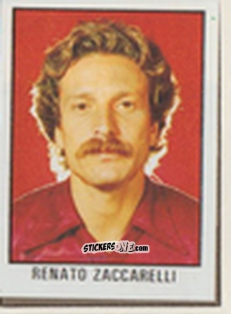 Sticker Renato Zaccarelli - Calcio Flash 1981 n. 219 - Edizioni Flash