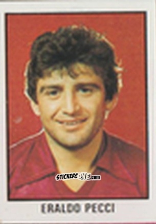 Sticker Eraldo Pecci - Calcio Flash 1981 n. 220 - Edizioni Flash