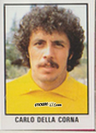 Figurina Carlo Della Corna - Calcio Flash 1981 n. 226 - Edizioni Flash