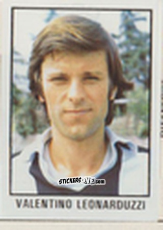 Cromo Valentino Leonarduzzi - Calcio Flash 1981 n. 230 - Edizioni Flash