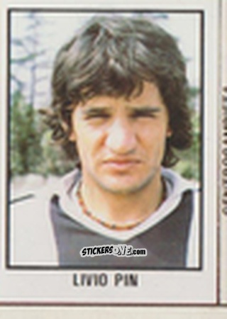 Figurina Livio Pin - Calcio Flash 1981 n. 234 - Edizioni Flash