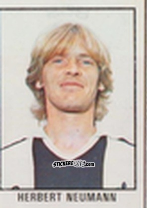 Sticker Herbert Neumann - Calcio Flash 1981 n. 236 - Edizioni Flash