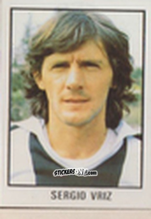 Figurina Sergio Vriz - Calcio Flash 1981 n. 237 - Edizioni Flash