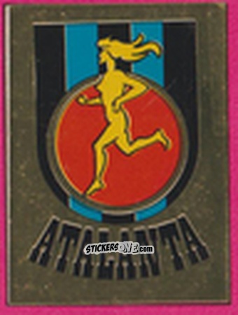 Figurina Scudetto Atalanta - Calcio Flash 1981 n. SC19 - Edizioni Flash