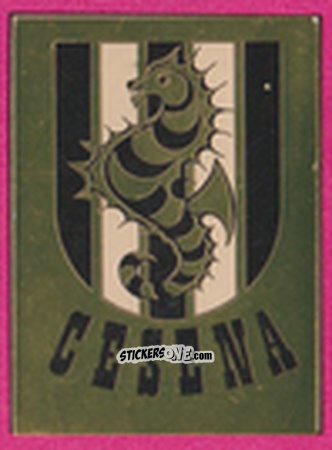 Cromo Scudetto Cesena - Calcio Flash 1981 n. SC22 - Edizioni Flash
