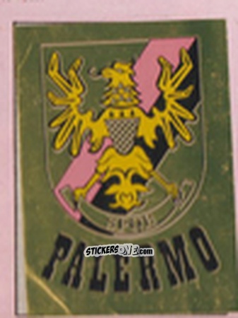 Cromo Scudetto Palermo - Calcio Flash 1981 n. SC30 - Edizioni Flash