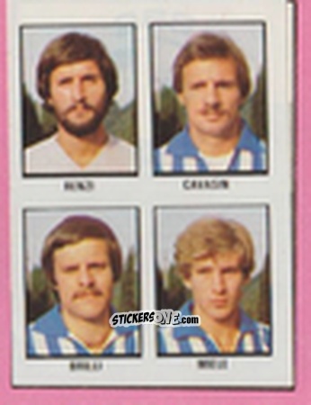 Cromo Roberto Renzi / Alberto Cavasin / Mirco Brilli / Renato Miele - Calcio Flash 1981 n. 289 - Edizioni Flash