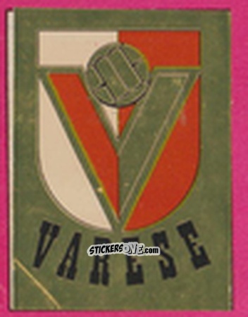 Sticker Scudetto Varese - Calcio Flash 1981 n. SC37 - Edizioni Flash