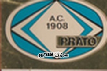 Sticker Scudetto Prato - Calcio Flash 1981 n. SC53 - Edizioni Flash