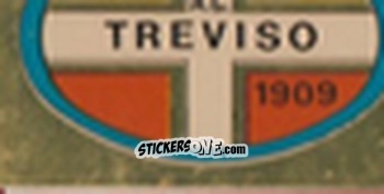 Sticker Scudetto Treviso - Calcio Flash 1981 n. SC59 - Edizioni Flash