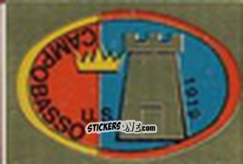 Sticker Scudetto Campobasso - Calcio Flash 1981 n. SC63 - Edizioni Flash