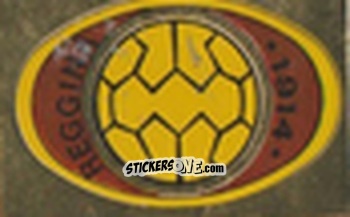 Figurina Scudetto Reggina - Calcio Flash 1981 n. SC72 - Edizioni Flash